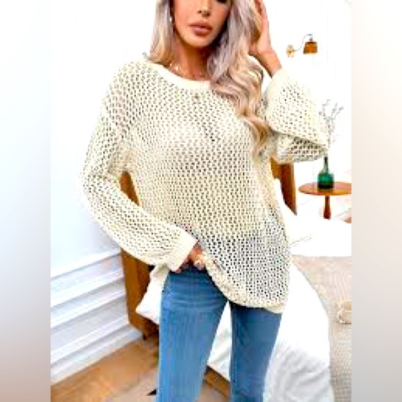 SHEIN Sweaters - 🎯Shein crochet sweater
